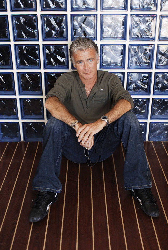 04/19/2006. Clode up of french actor Franck Dubosc.